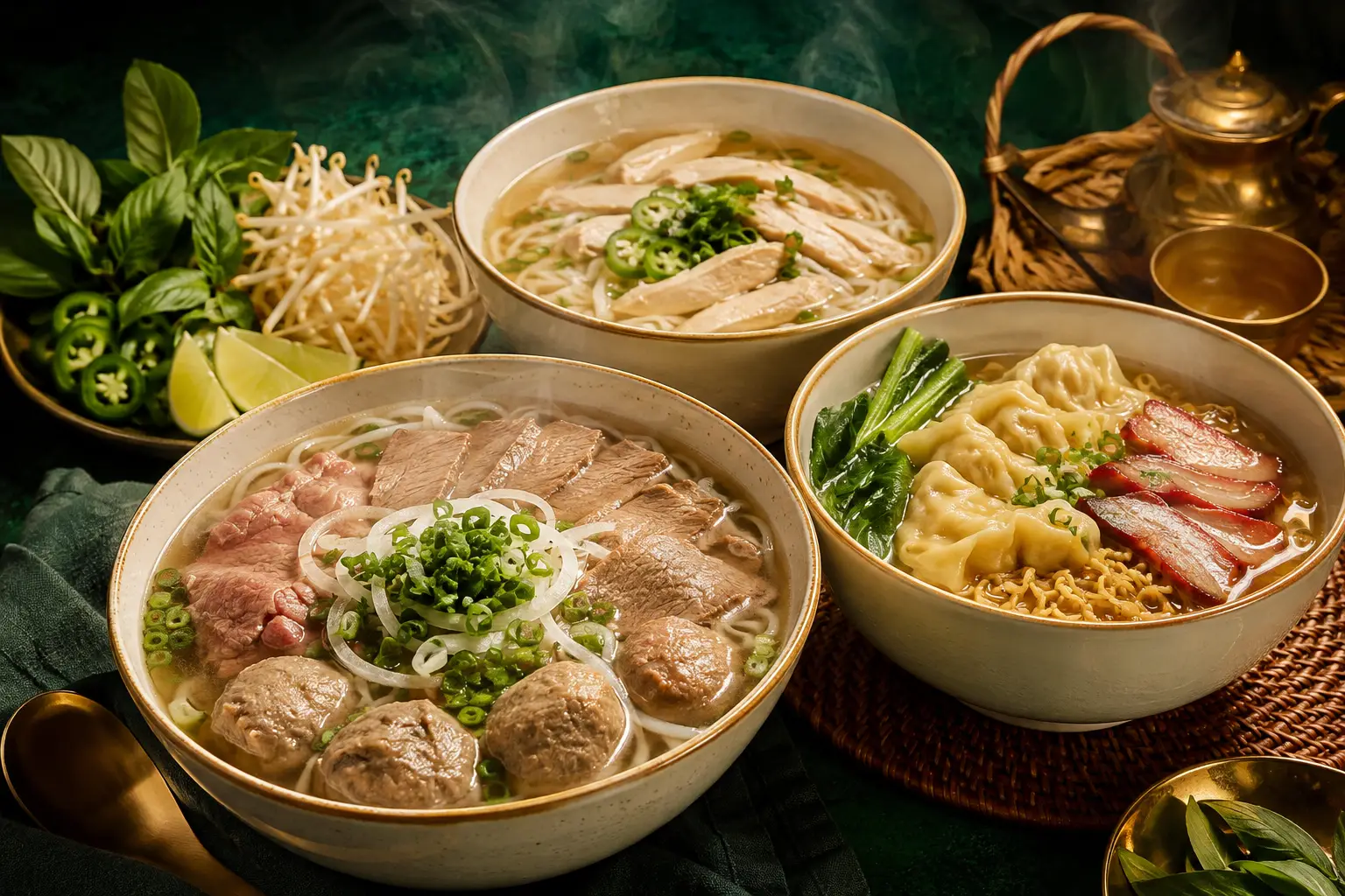 Pho Orlando signature noodle soups