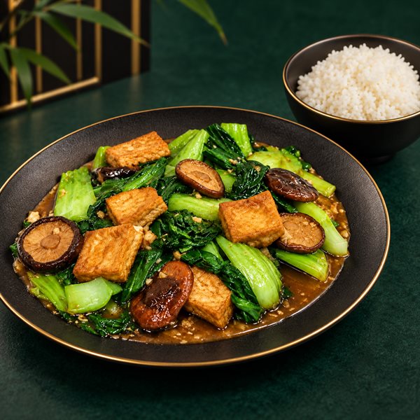 M15 - BRAISED TOFU WITH MUSHROOM