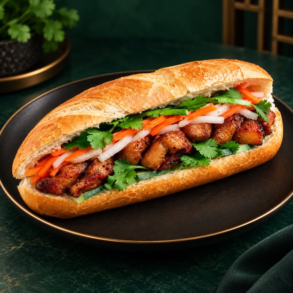 S2 - CRISPY ROAST PORK BELLY BANH MI
